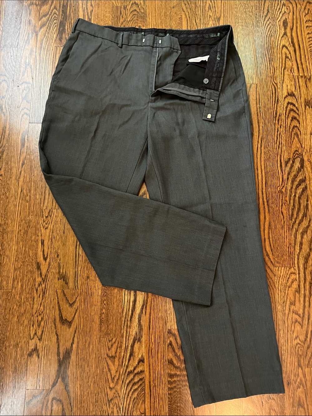 Savane Men's Charcoal Dress Pants